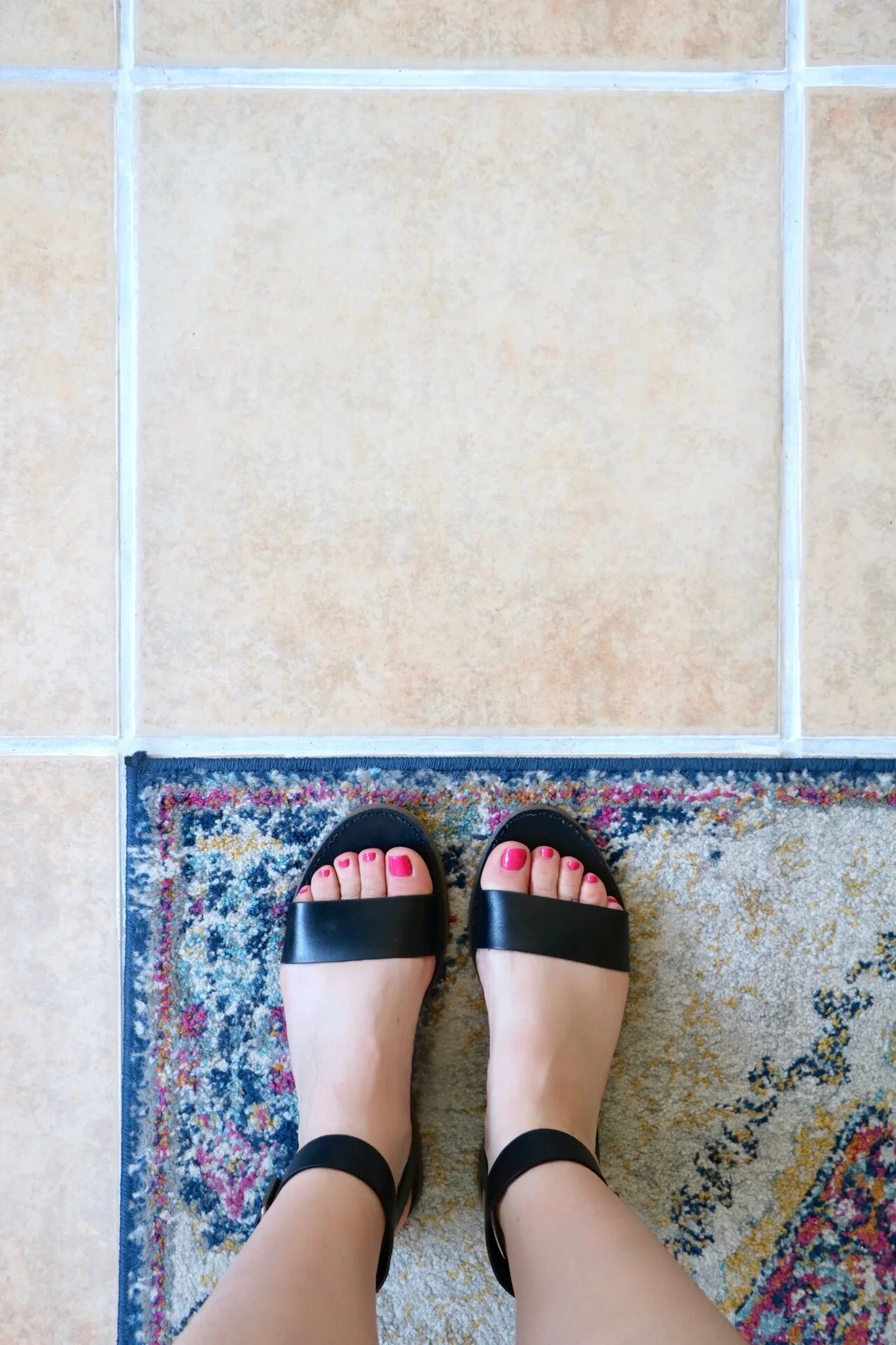 Cheap Tile Floor Update