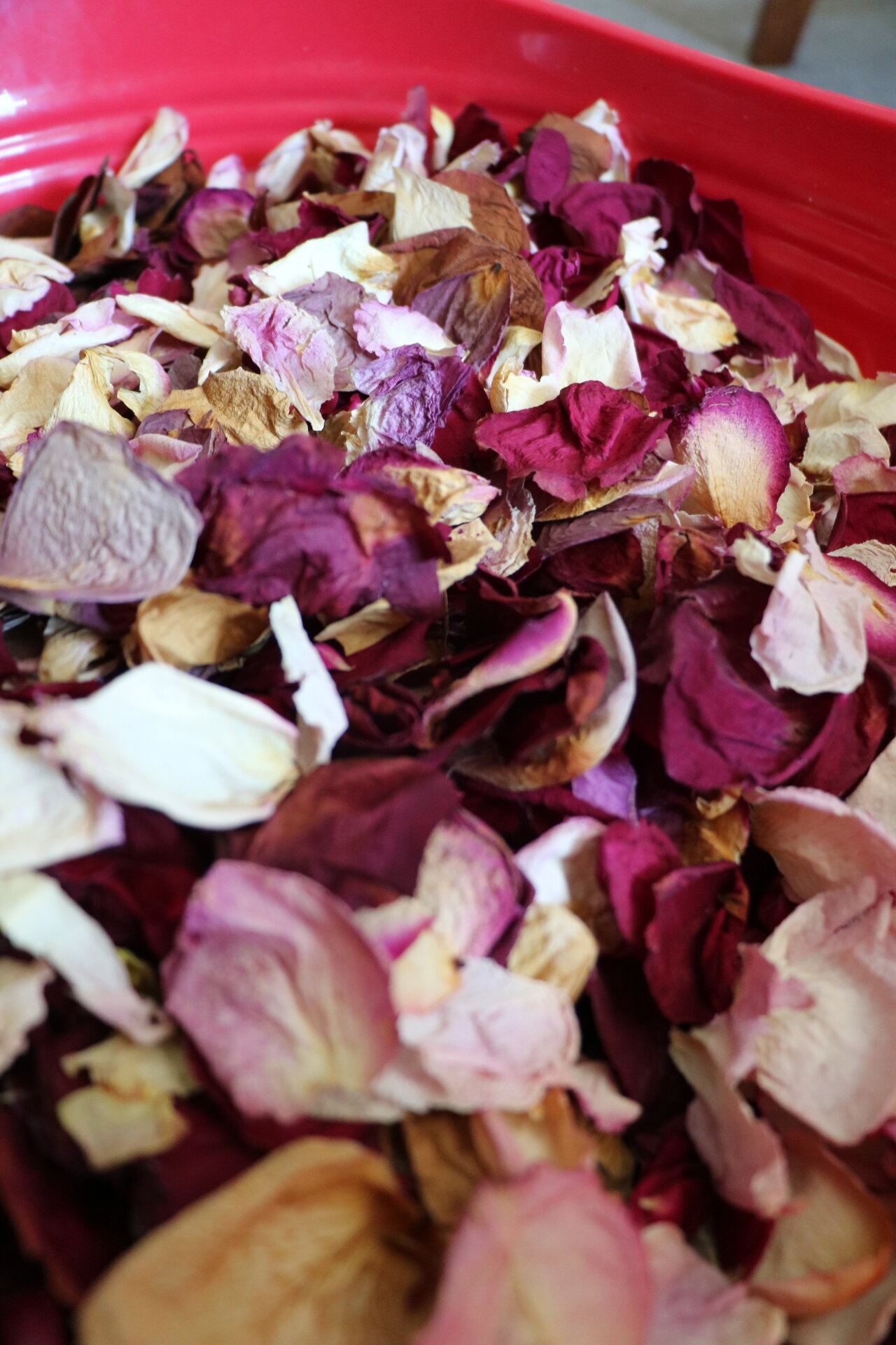 Dried Flower Confetti - Natural Dry Rose Petals Floral Wedding Party  Decoration
