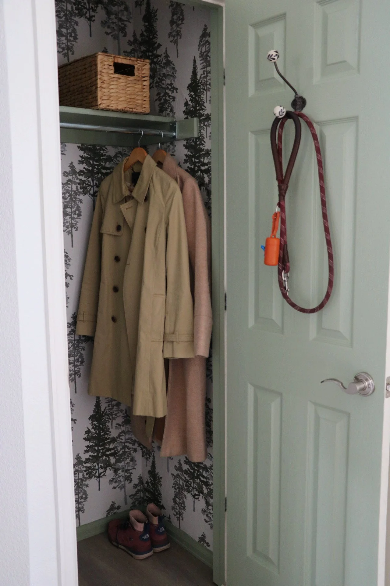 Hallway Closet Makeover