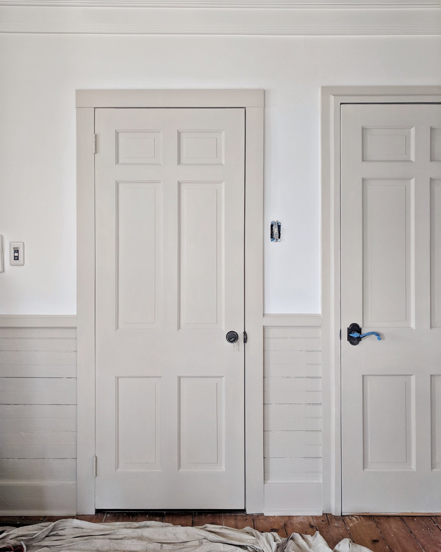 Color Trim White Walls DIY DARLING