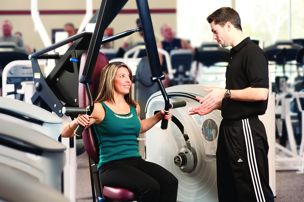 woman exercising 