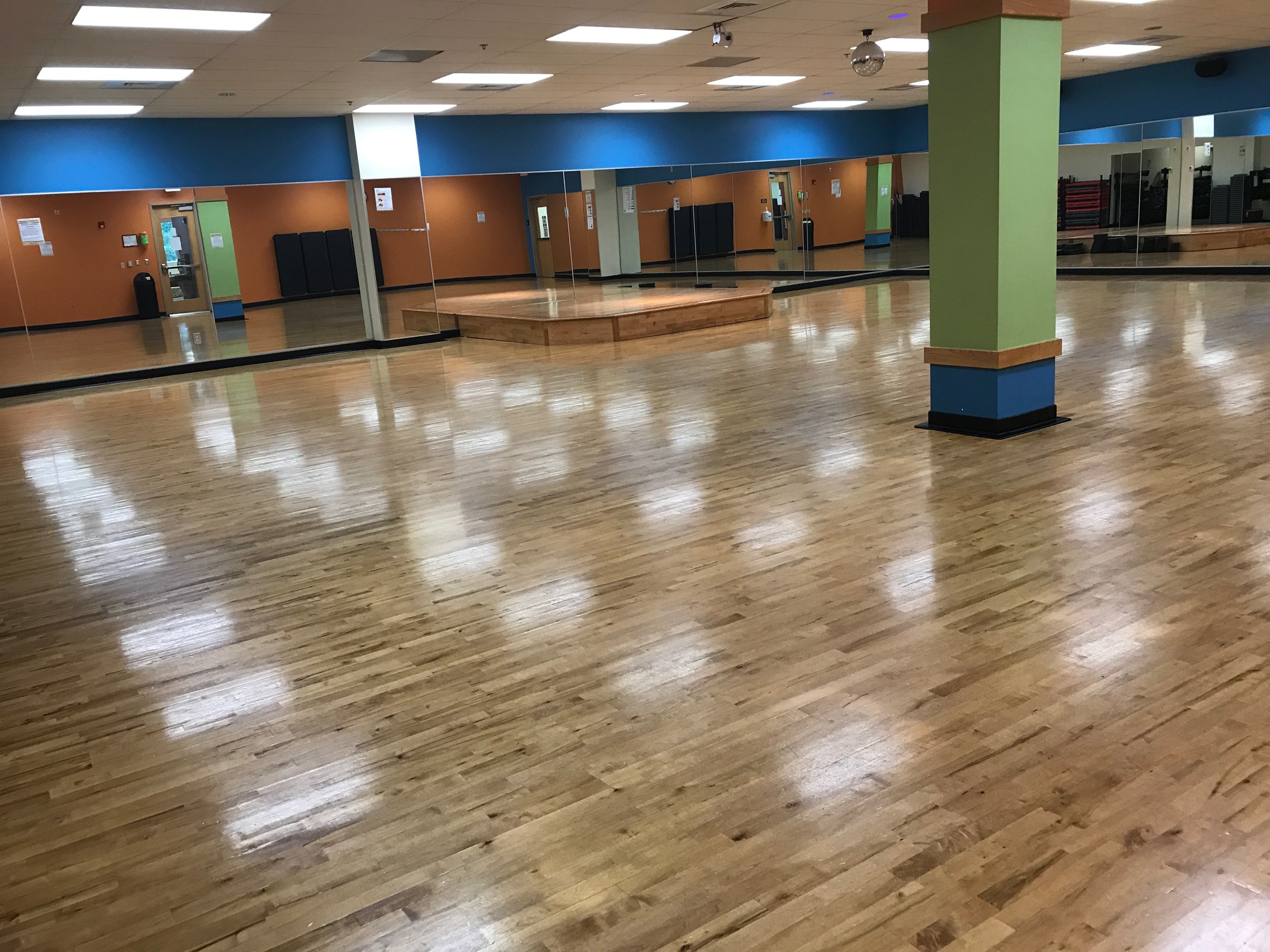 hardwood floor studio