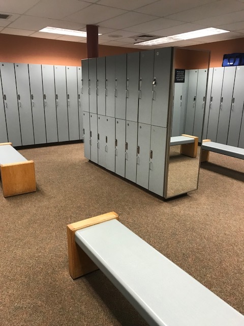 locker rooms