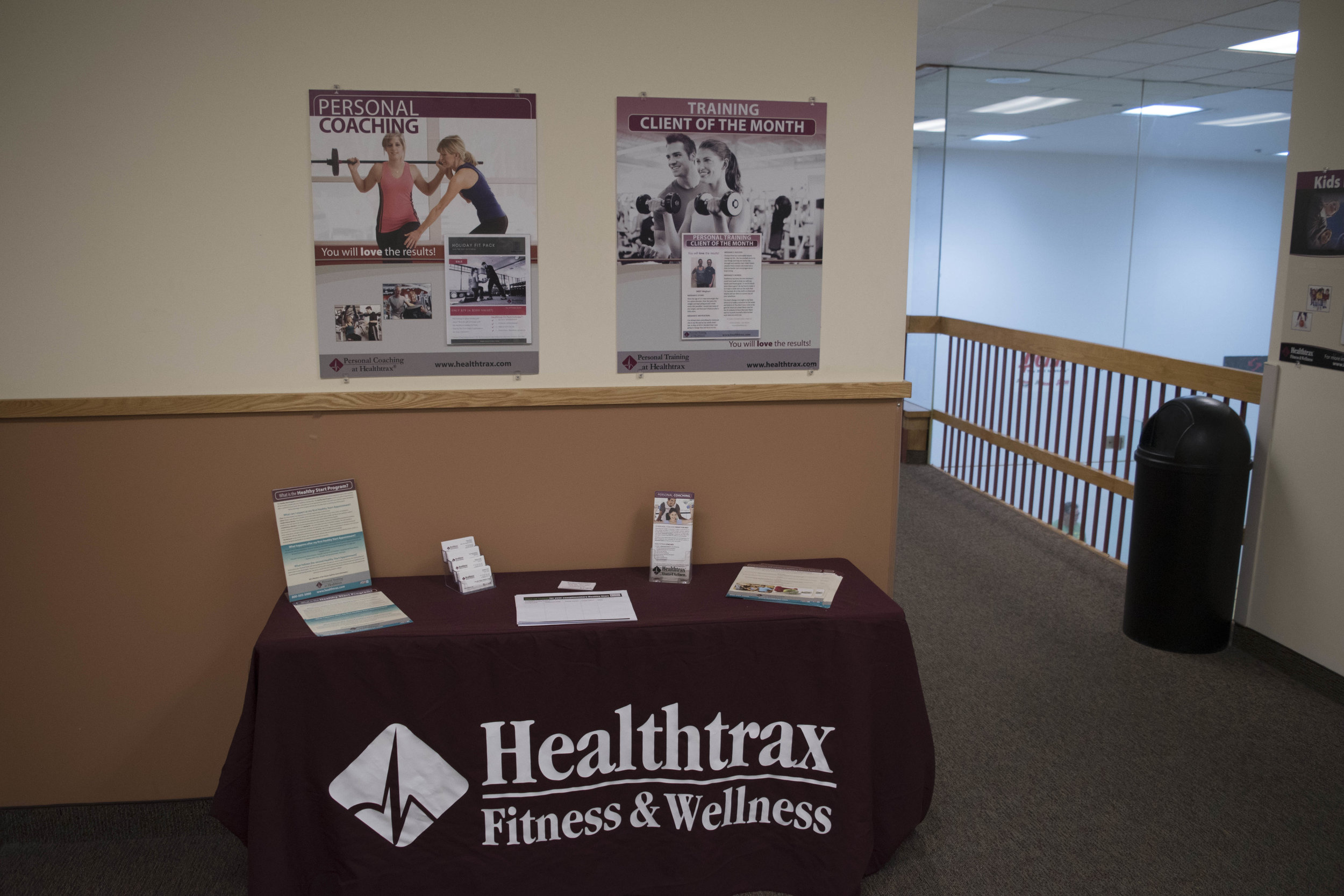 healthtrax table