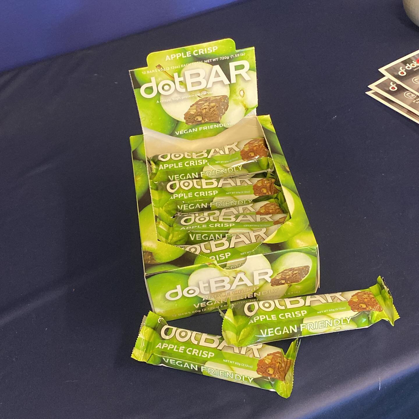Have you tried the new flavor dotFIT bar?!

Introducing Apple Crisp. Limited supply, get them while they are hot. 

Talk to your trainer today about snagging one. 

#fitlife #gym #gymmotivation #fitnessmotivation #gymlife #strength #workout #fitnessa