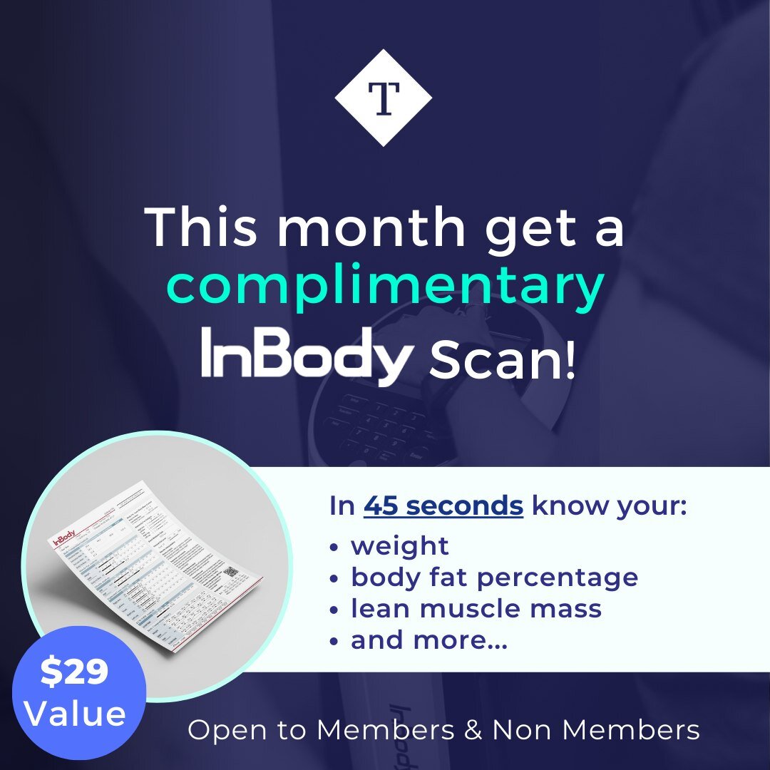 Pre-Summer Check in! You&rsquo;ve been working hard these last few months and now you can check your progress. This May, Non-Members and Members can schedule a complimentary InBody appointment with one of our Trax Trainers!

The InBody is a body comp