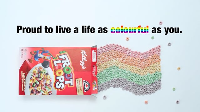 Froot Loops "Flag"