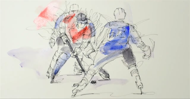 The Shot that got away - Hockey