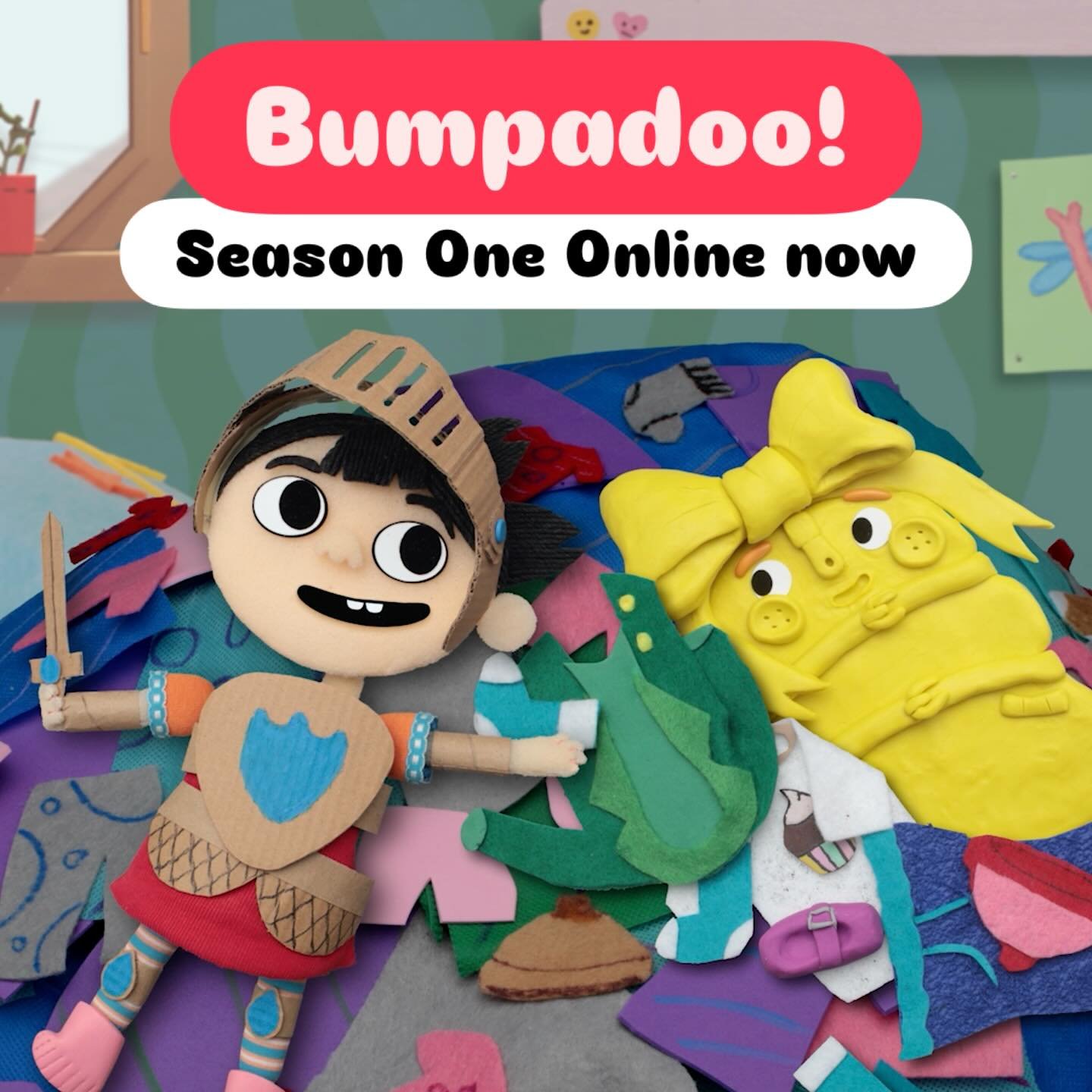 Presenting BUMPADOO! A 10 episode preschool series for @tvokids. This is Stop Motion Department&rsquo;s first animated TV series production, and we couldn&rsquo;t be more proud of it. Produced by @turtleboxproductions, and created by @carmalbano and 