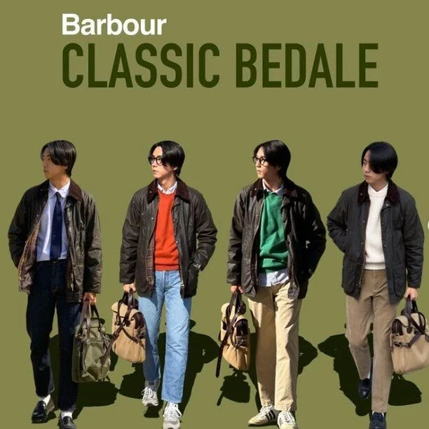 This guy will likely pop up again, as I love his IG account. Here he is styling the classic Barbour Bedale.