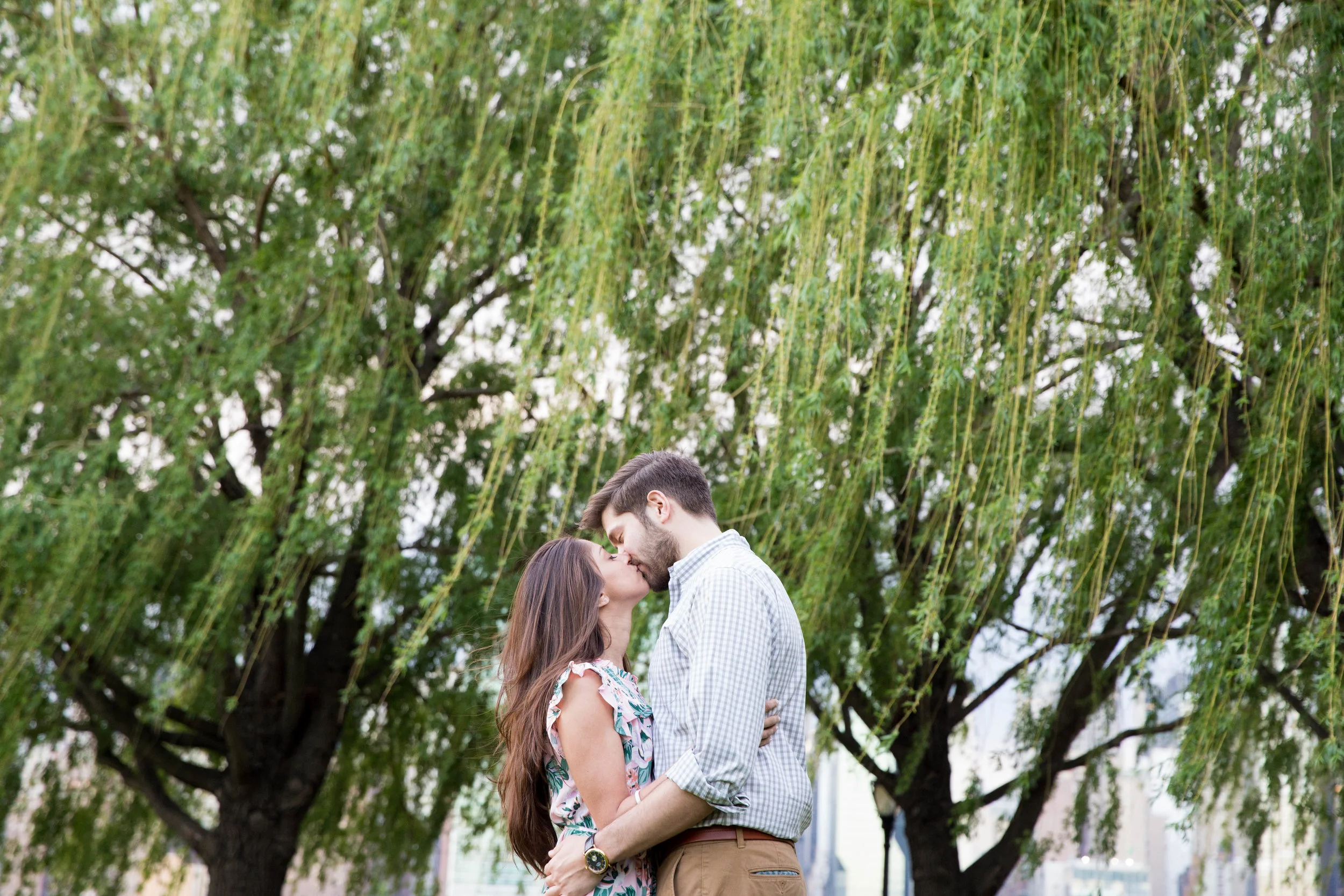 Long Island City Engagement Shoot:  Neha + James