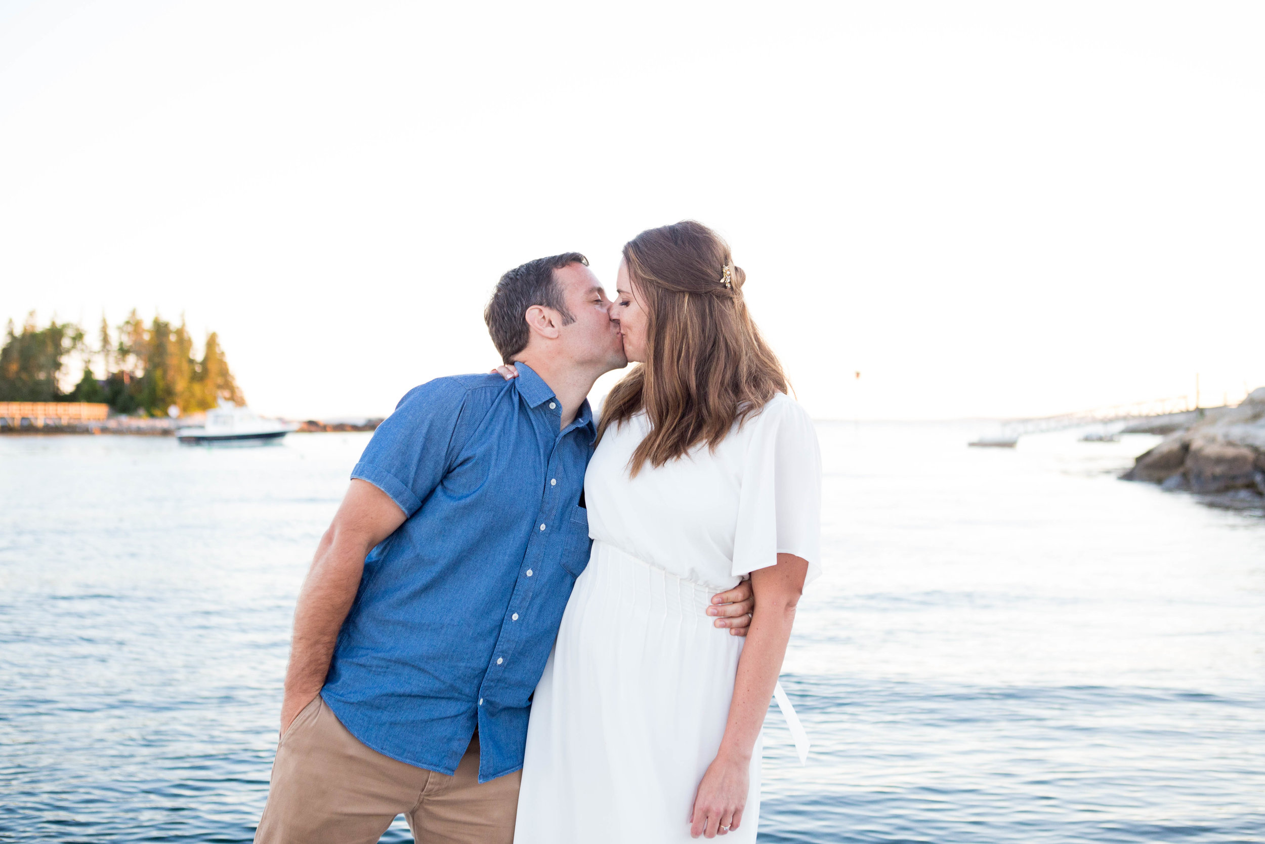 Chris + Julia's Casually Awesome, No Frills, Maine Destination Wedding