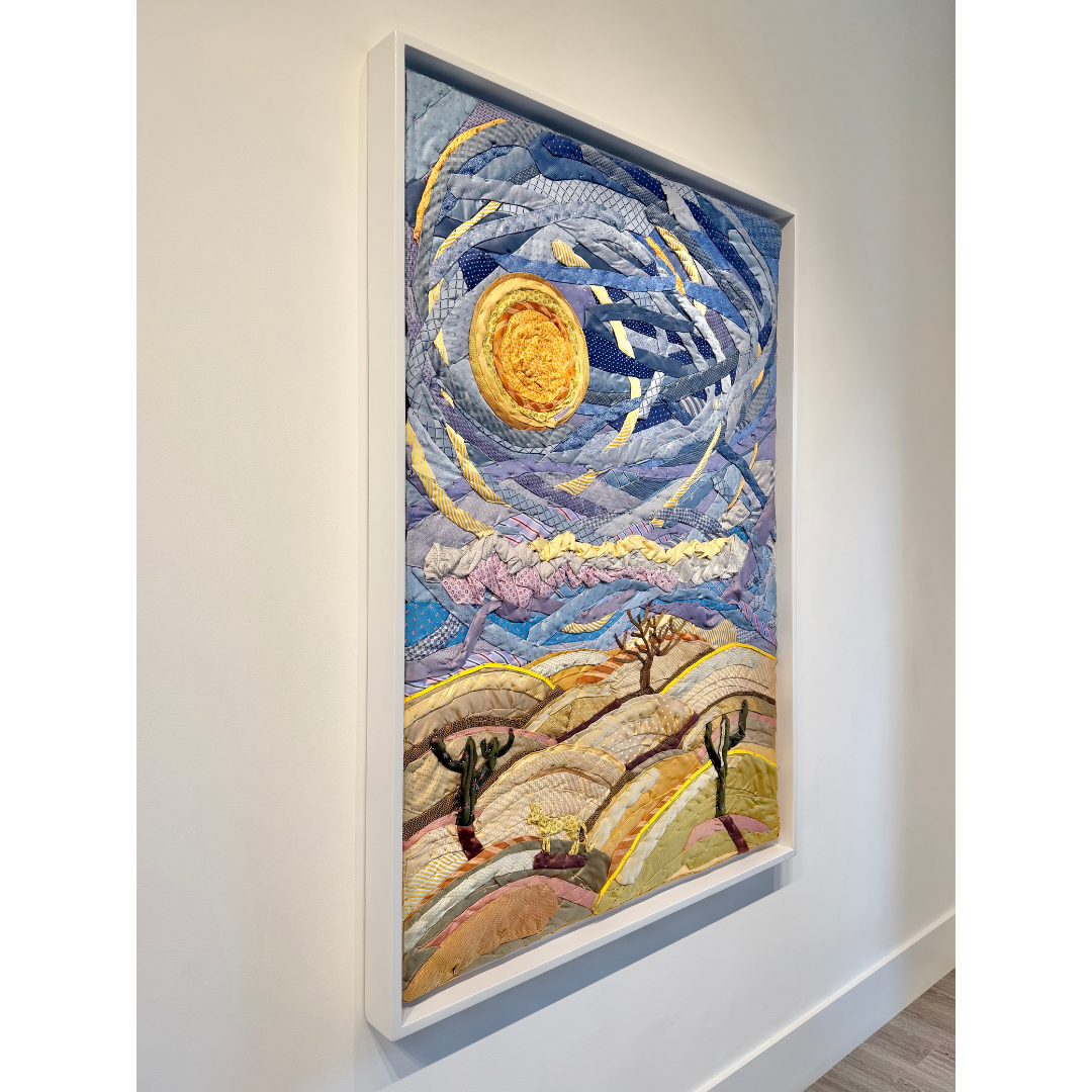 Federico Uribe, Desert Sun (Necktie Landscape) 3.png