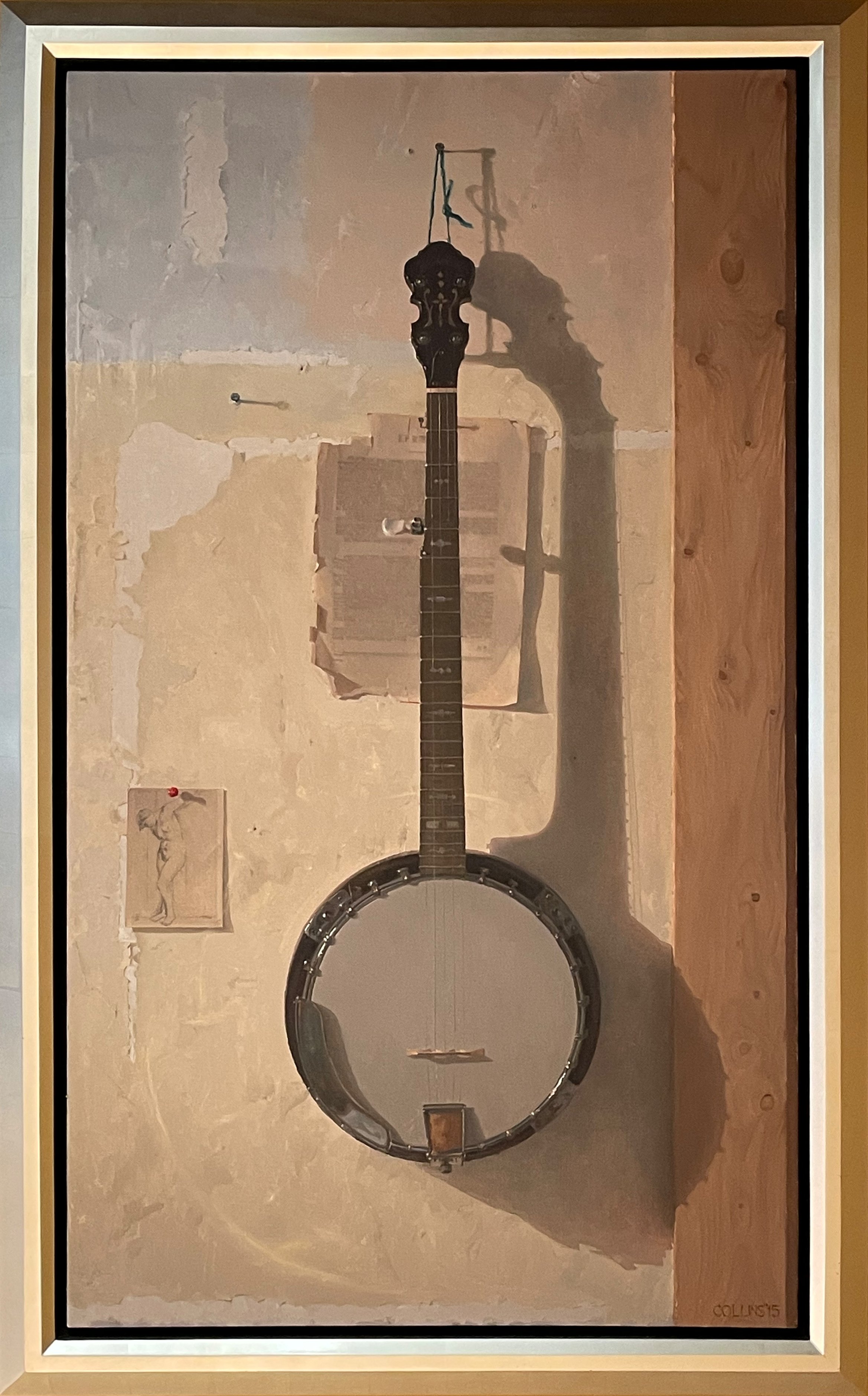 Collins, Banjo with Drawing.jpg