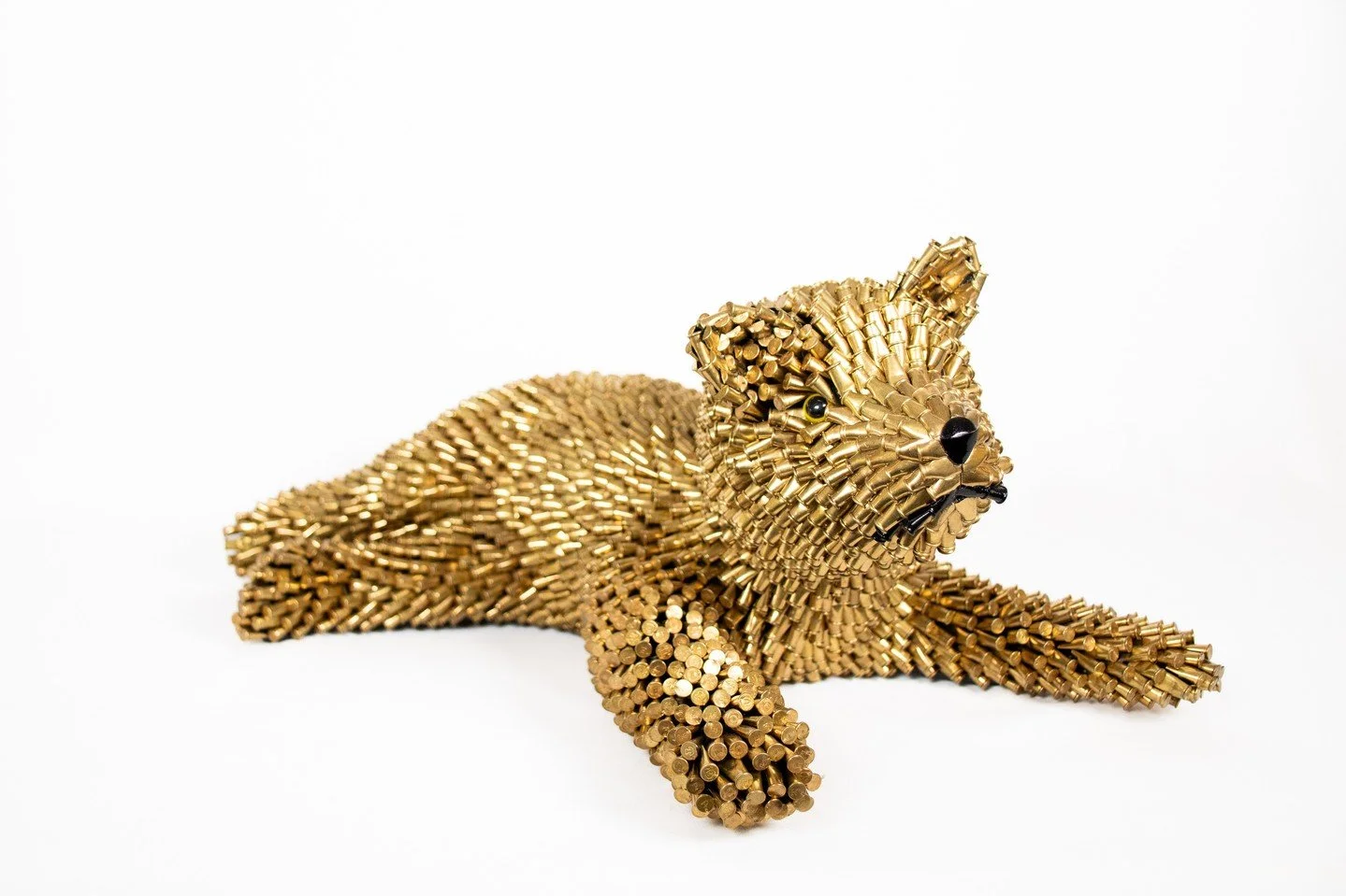 New arrival by @federicouribeart 🐻⁠
⁠
Federico Uribe, Cubbie, 2025, Bullet shells, 8 1/2 x 21 x 10 3/4 inches⁠
⁠
🐻⁠
🐻⁠
🐻⁠
🐻⁠
🐻⁠
#federicouribe #adelsongalleries #artunboxing #contemporaryart #artgallery #newarrivals #artcollector #uribeart #scu