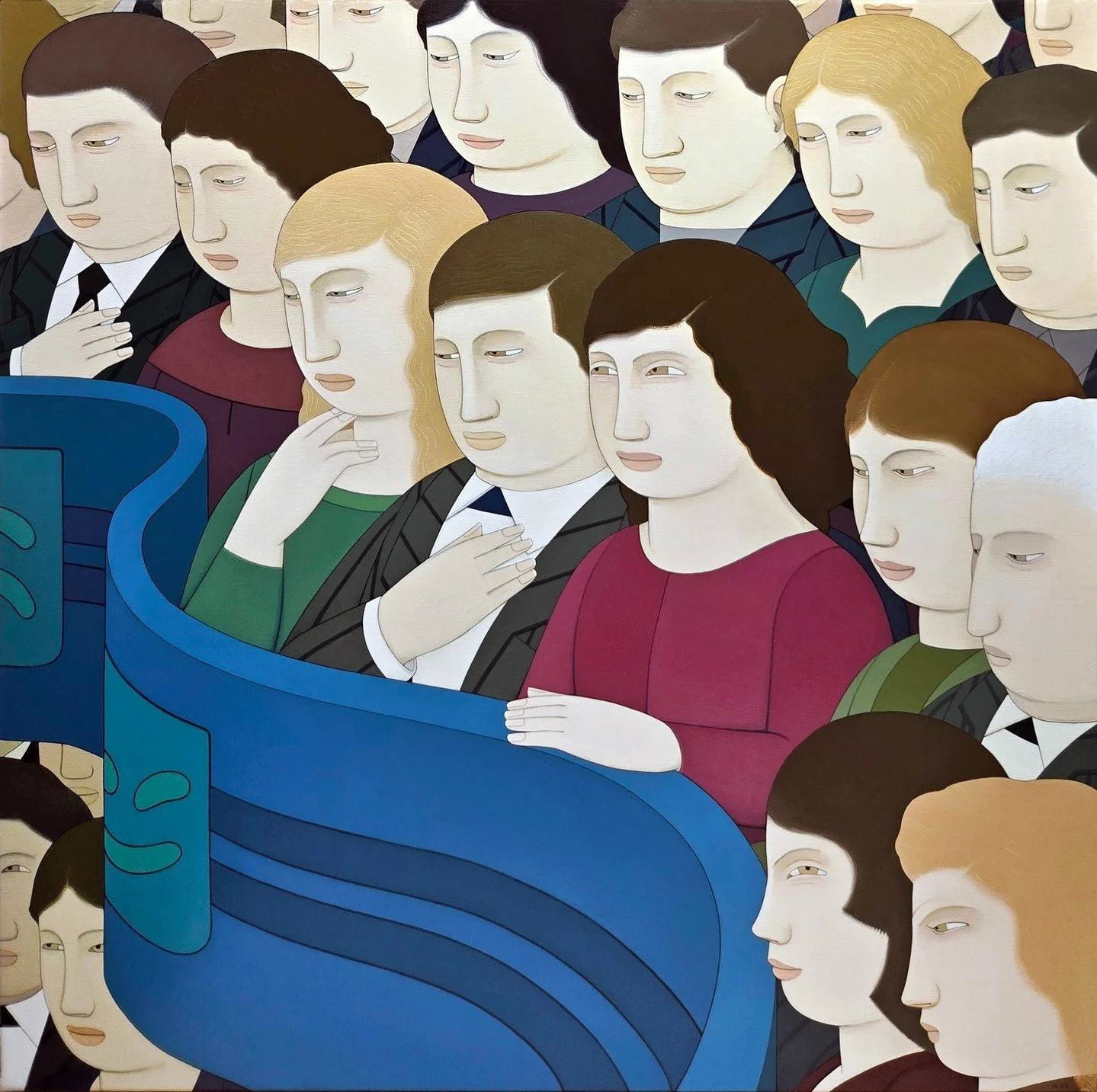 &quot;Andrew Stevovich: Theater of the Everyday&quot; opens next week at the New York gallery! Join us for an opening reception with the artist on Thursday, November 6 from 6-8pm - RSVP link in bio. The show will be on view through December 19 🎨⁠
⁠
