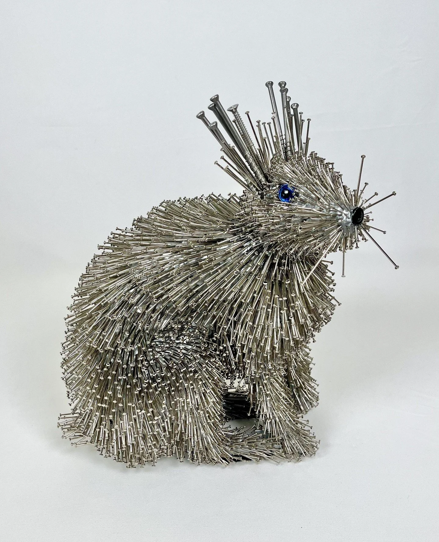 Hop into the Palm Beach gallery to see our newest arrival by @federicouribeart 🐇⁠
⁠
Federico Uribe, Nail Rabbit, 2025, Finishing nails and screws, 11 x 10 x 6 inches⁠
⁠
🐰⁠
🐇⁠
🐰⁠
🐇⁠
🐰⁠
#federicouribe #adelsongalleries #artunboxing #contemporarya