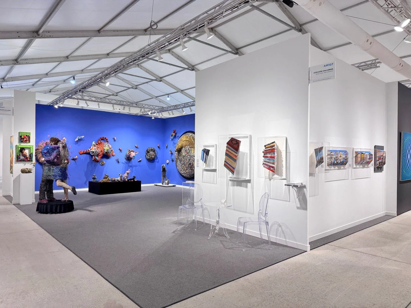 We're proud to present Art Miami Booth AM107 🦩 Happy to be back &amp; showing new works by several of our represented artists!
⁠
More info &amp; online catalog linked in bio 🔗⁠
⁠
The Art Miami Pavilion⁠
One Herald Plaza (NE 14th Street &amp; Biscay