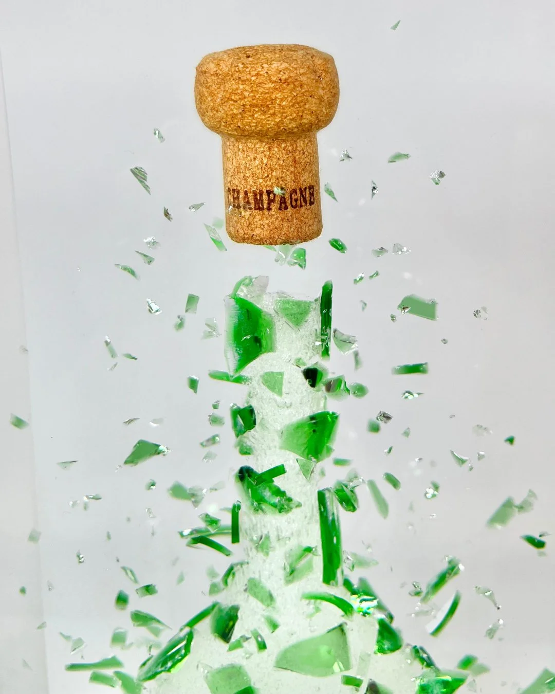 Happy New Year! Ringing in 2026 with new work by @f_bel 🥂✨️⁠
⁠
Fran&ccedil;ois Bel, "Tchin Tchin, Large Green," 2025, glass bottle and cork in acrylic glass, 14 x 6 x 4 3/4 inches⁠
⁠
🥂🥂🥂🥂🥂⁠
#PalmBeach #ArtLover #ContemporaryArt #Cheer