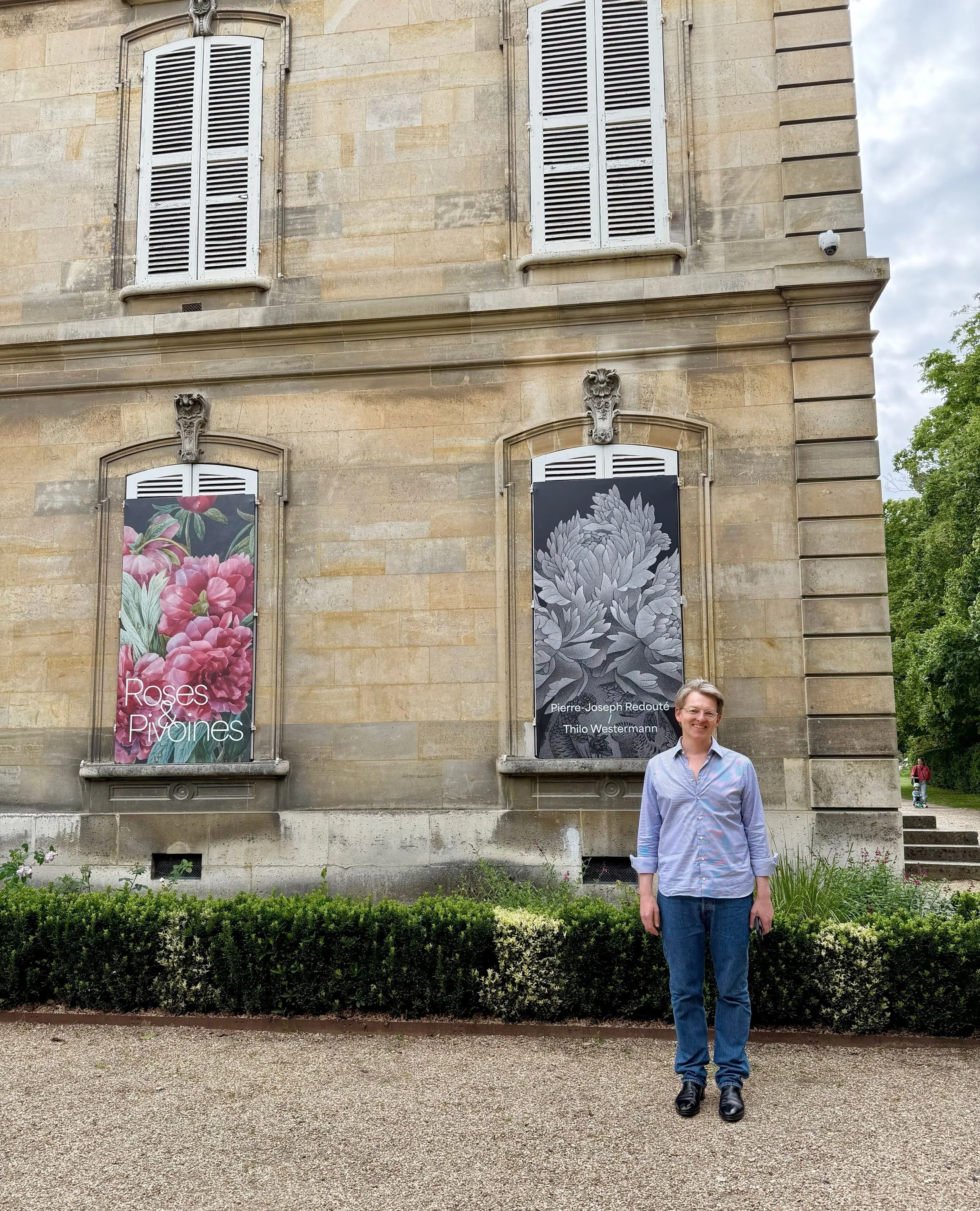 Roses et Pivoines: Pierre-Joseph Redout&eacute; | Thilo Westermann 🌹 exhibition at the Mus&eacute;e na&shy;ti&shy;onal des ch&acirc;&shy;teaux de Mal&shy;mai&shy;son et Bois-Pr&eacute;&shy;au in Paris. On view until August 3rd, 2026. ⁠
-⁠
1 B Avenue