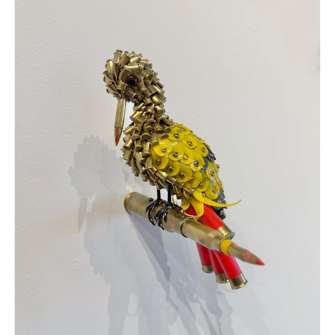 Federico Uribe, Yellow and Red Heron, 2026_3.png