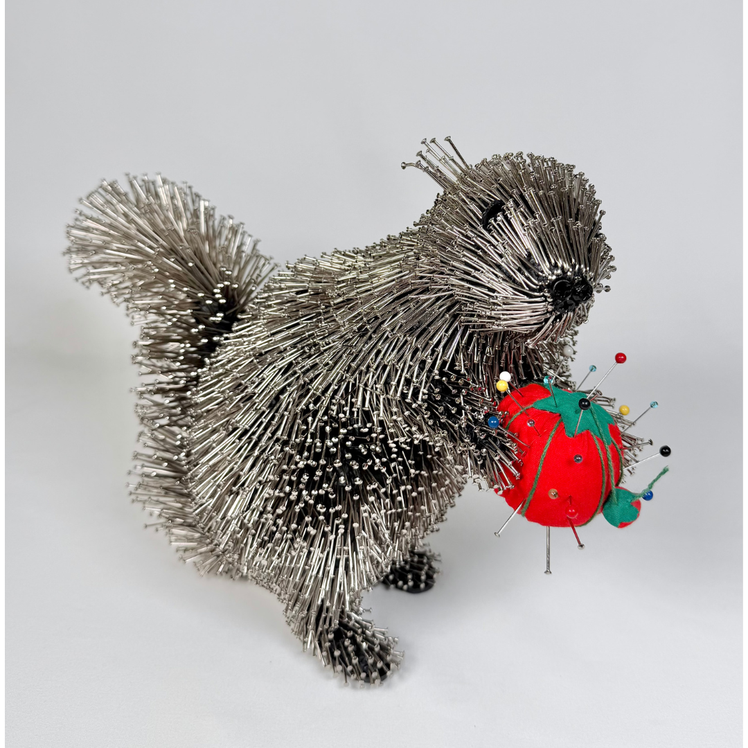 Federico Uribe, Squirrel Holding a Pin Cushion, 2026_2.png