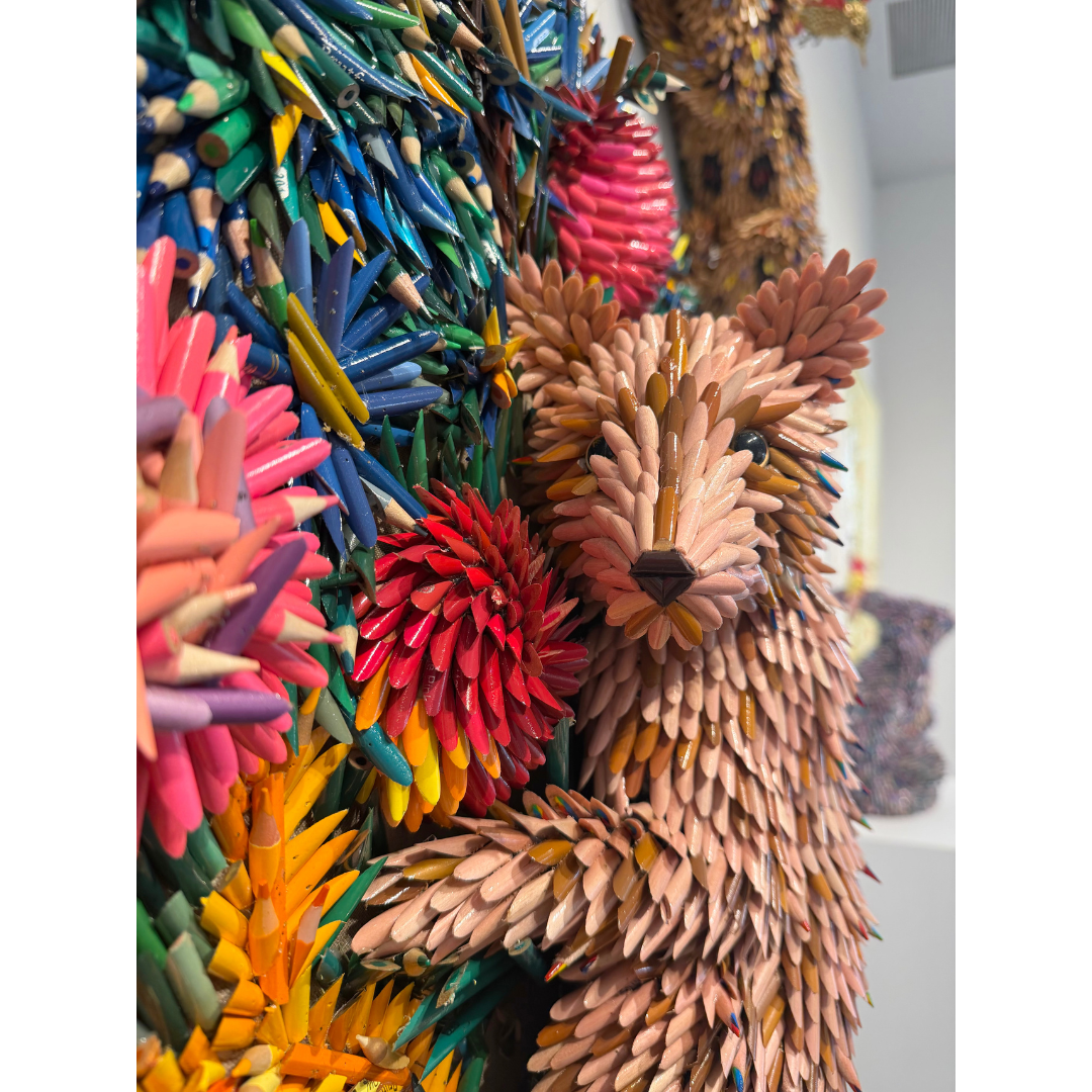 Federico Uribe, Raccoon in Flowers, 2026_3.png