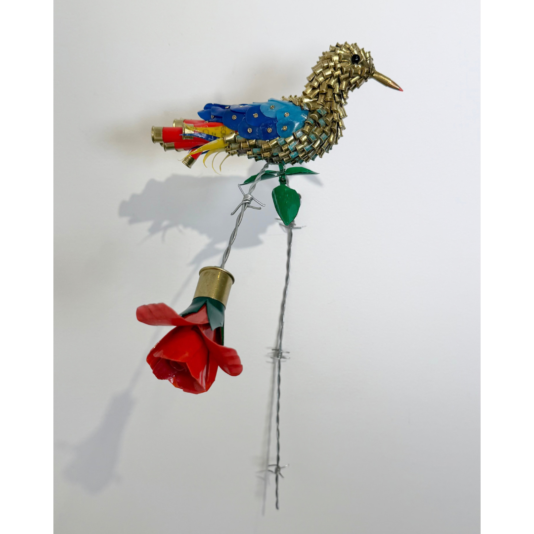 Federico Uribe, Bird Perched on a Rose, 2026_4.png