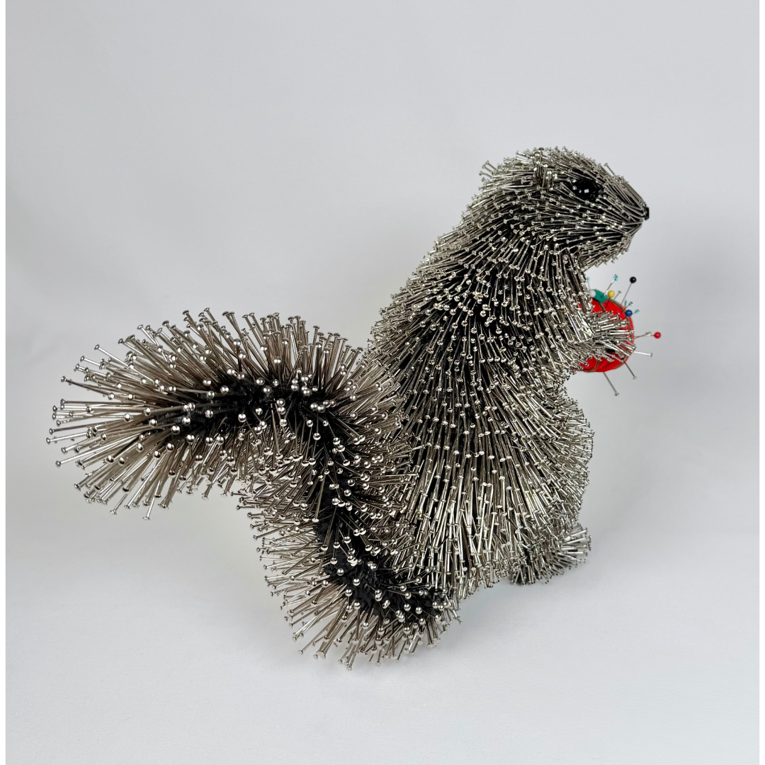 Federico Uribe, Squirrel Holding a Pin Cushion, 2026_5.png