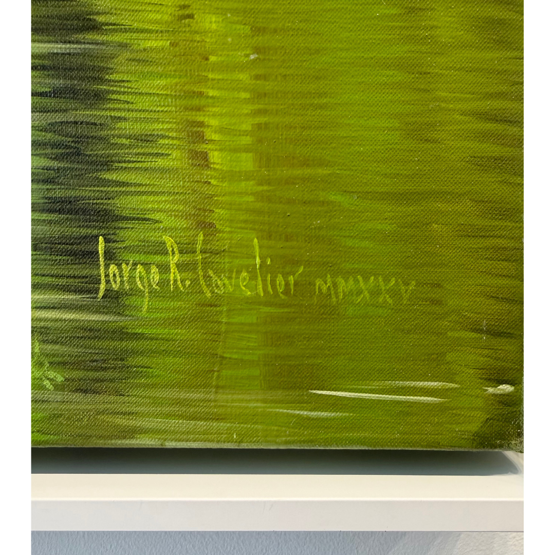 Jorge Cavelier, Verde Sull'aqua, 2025_7.png