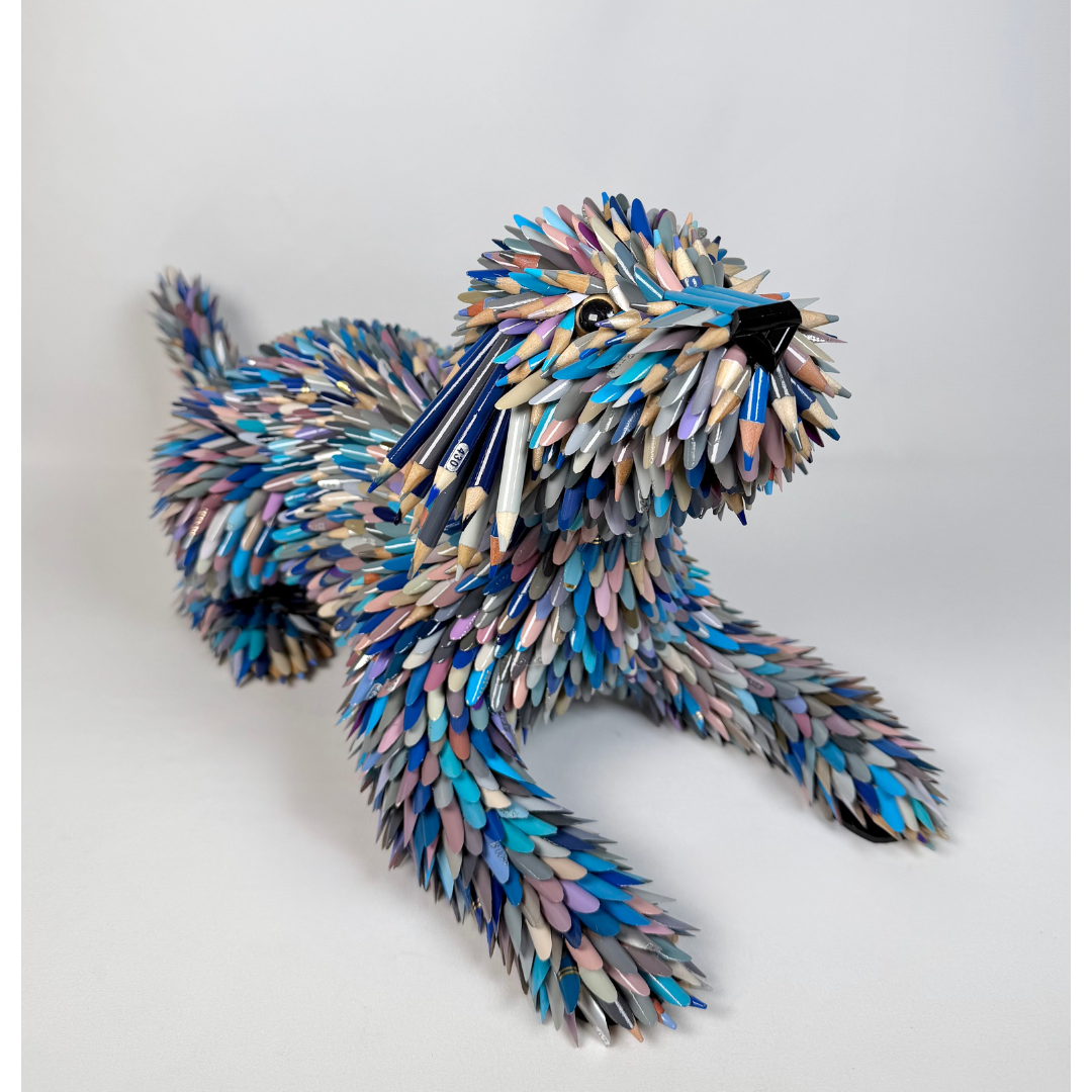 Federico Uribe, Blue Pencil Puppy, 2026_2.png