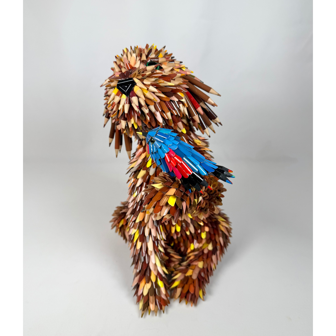 Federico Uribe, Best Friends (Puppy and Bird) 8.png