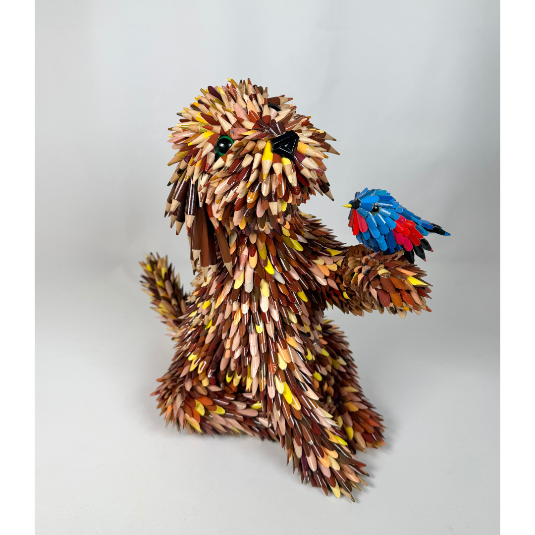 Federico Uribe, Best Friends (Puppy and Bird) 4.png