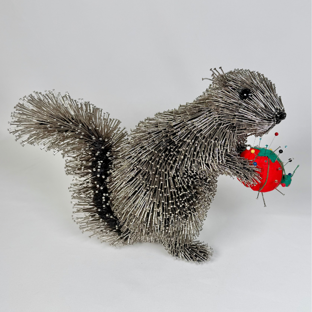 Federico Uribe, Squirrel Holding a Pin Cushion, 2026_3.png