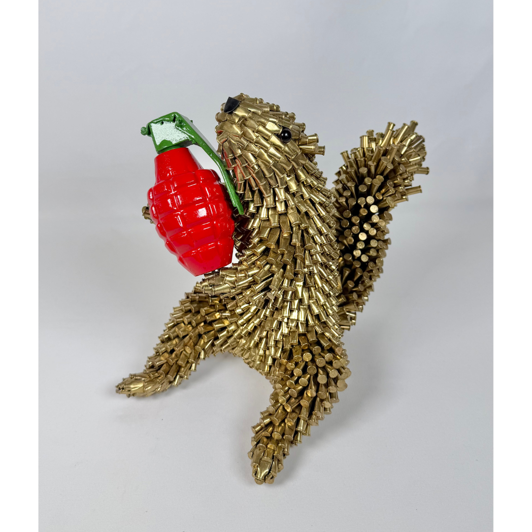 Federico Uribe, Squirrel Holding Grenade 3.png