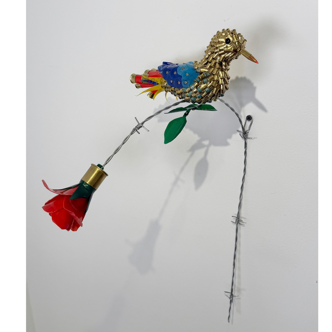 Federico Uribe, Bird Perched on a Rose, 2026_3.png