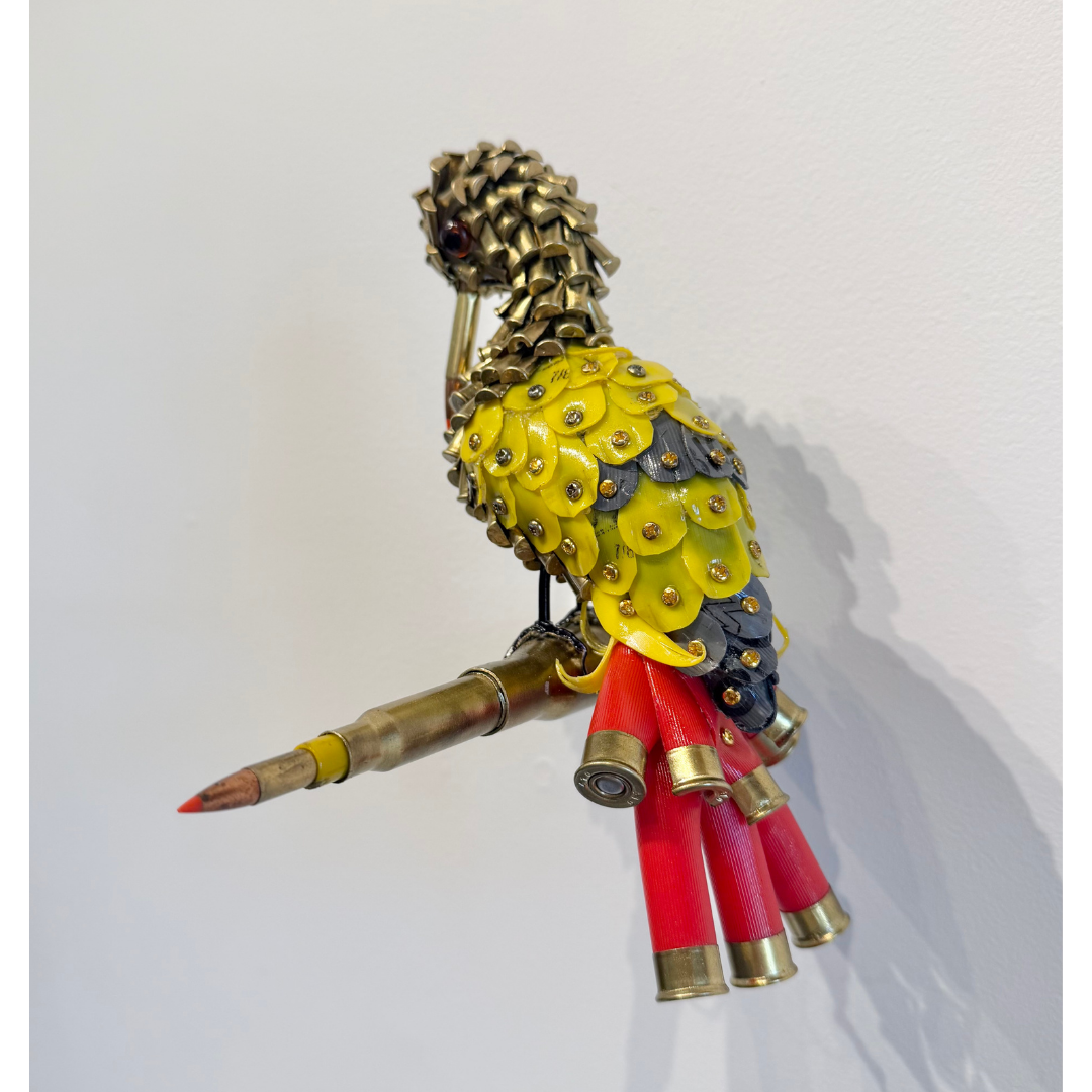 Federico Uribe, Yellow and Red Heron, 2026_4.png