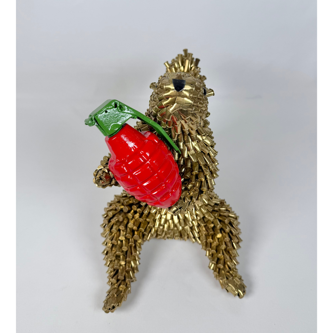 Federico Uribe, Squirrel Holding Grenade.png