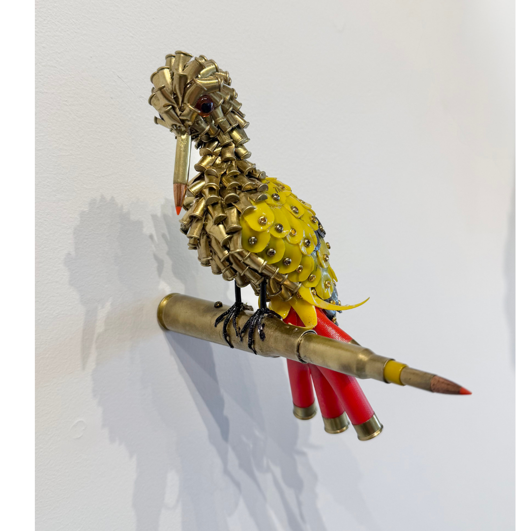 Federico Uribe, Yellow and Red Heron, 2026_2.png