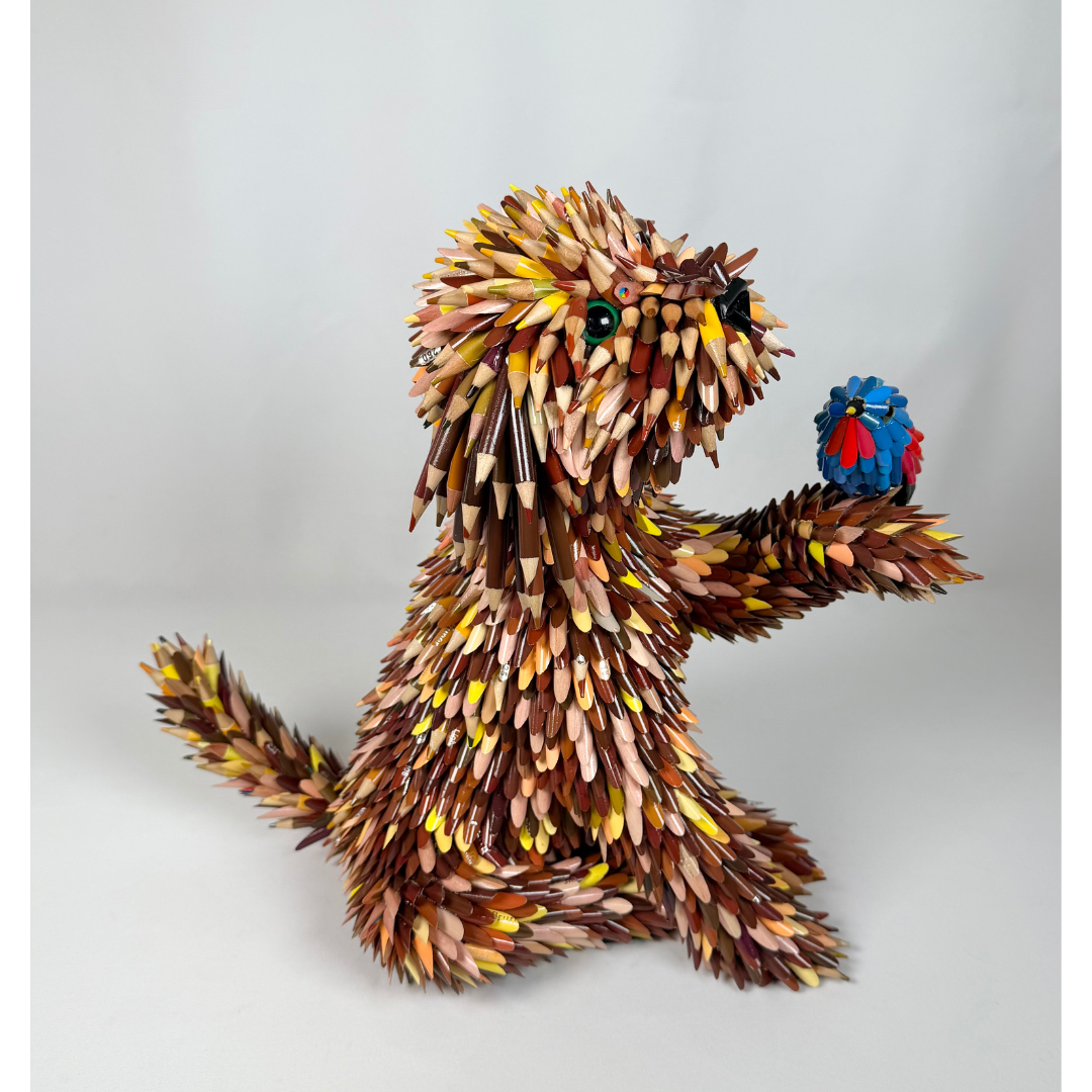 Federico Uribe, Best Friends (Puppy and Bird) 3.png