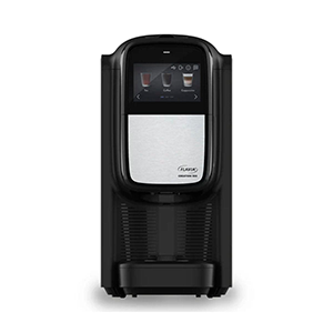 Flavia coffee machine with touchscreen drink menu.