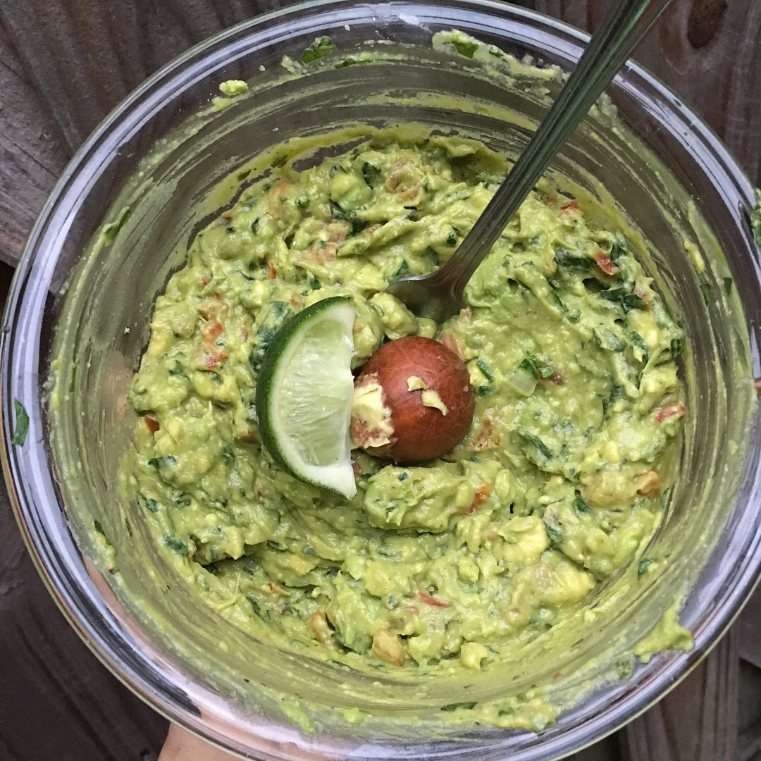 secret green-packed guacamole