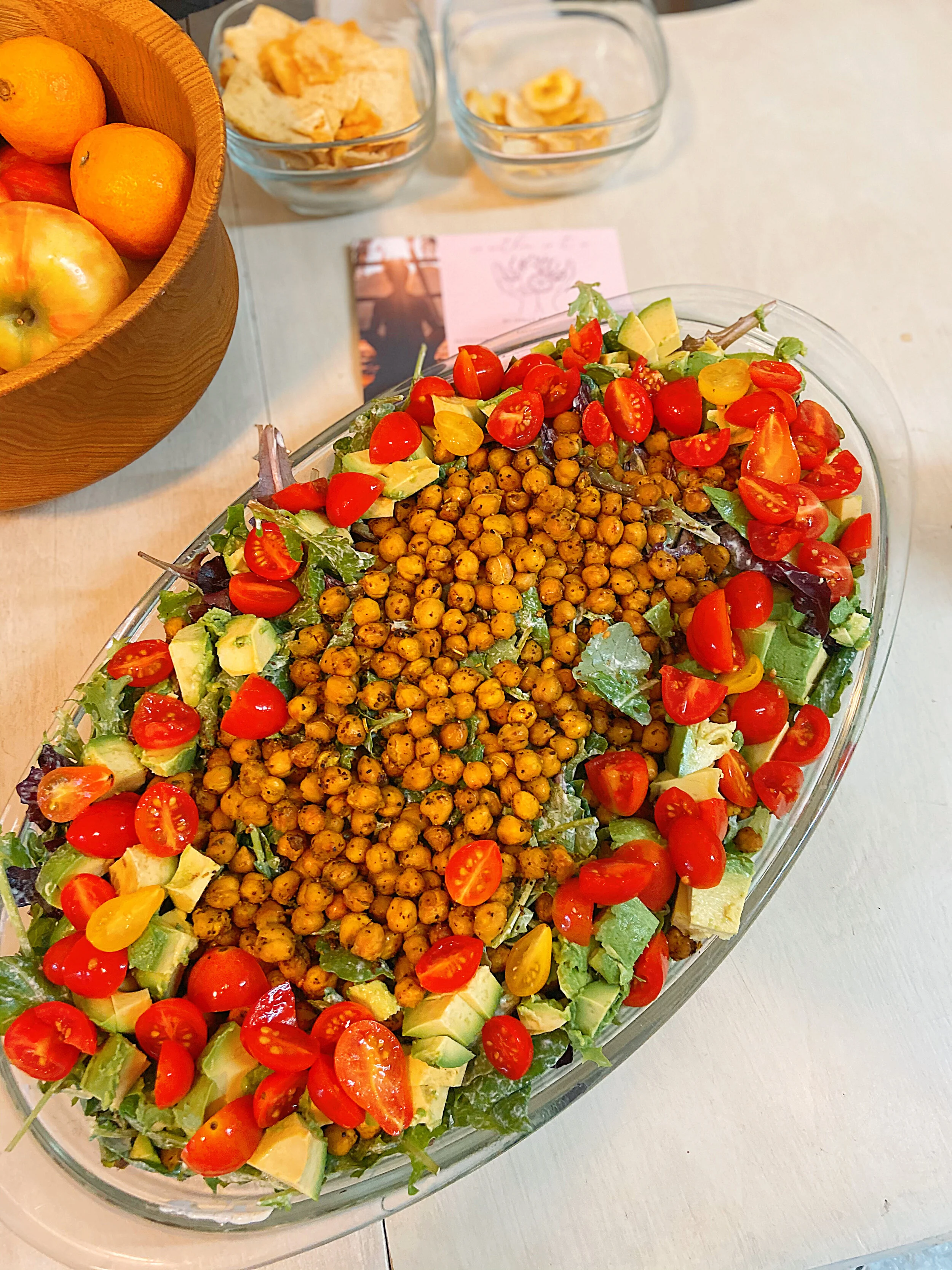 buffalo chickpea salad