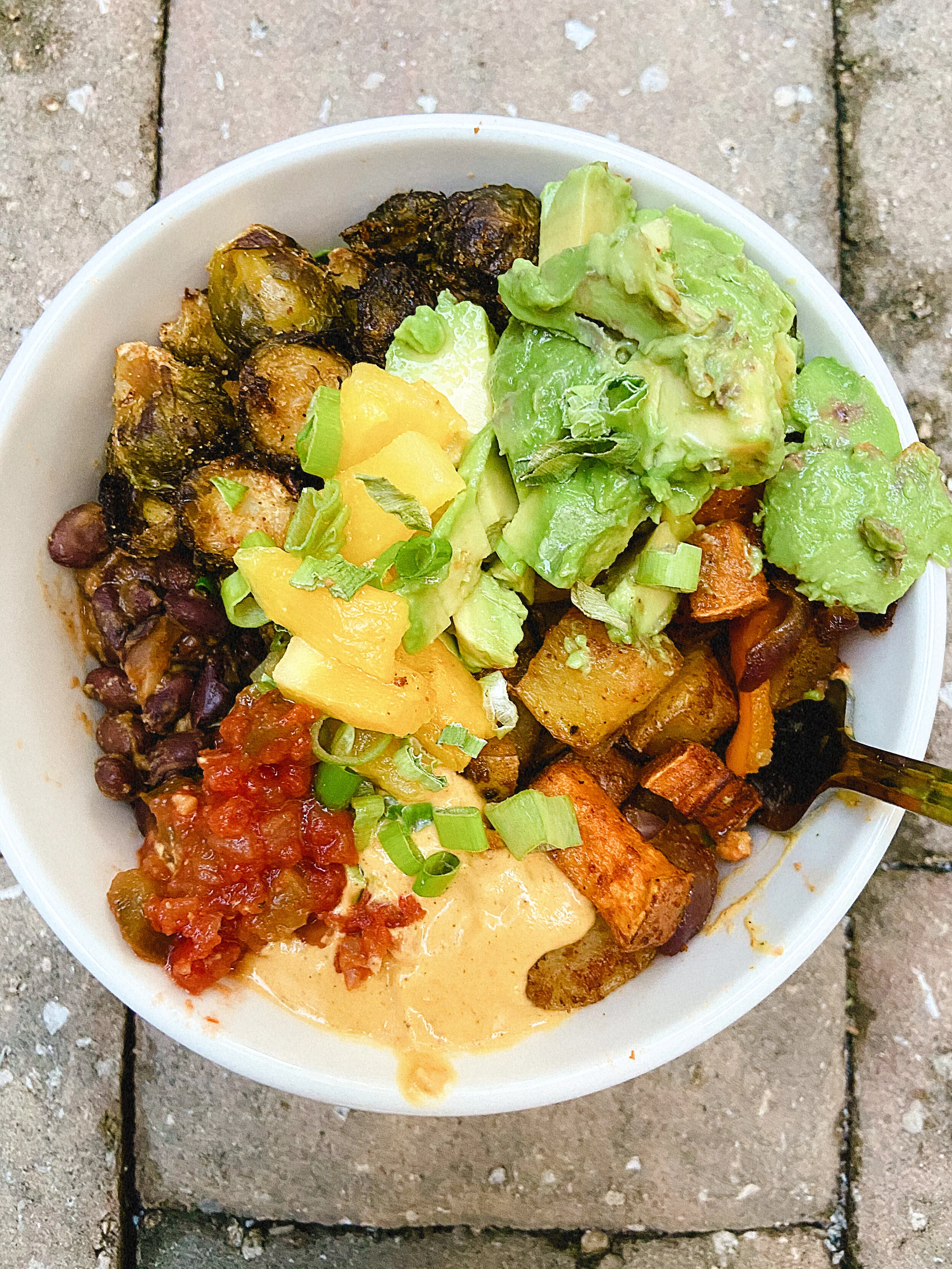 plant-based taco bowl