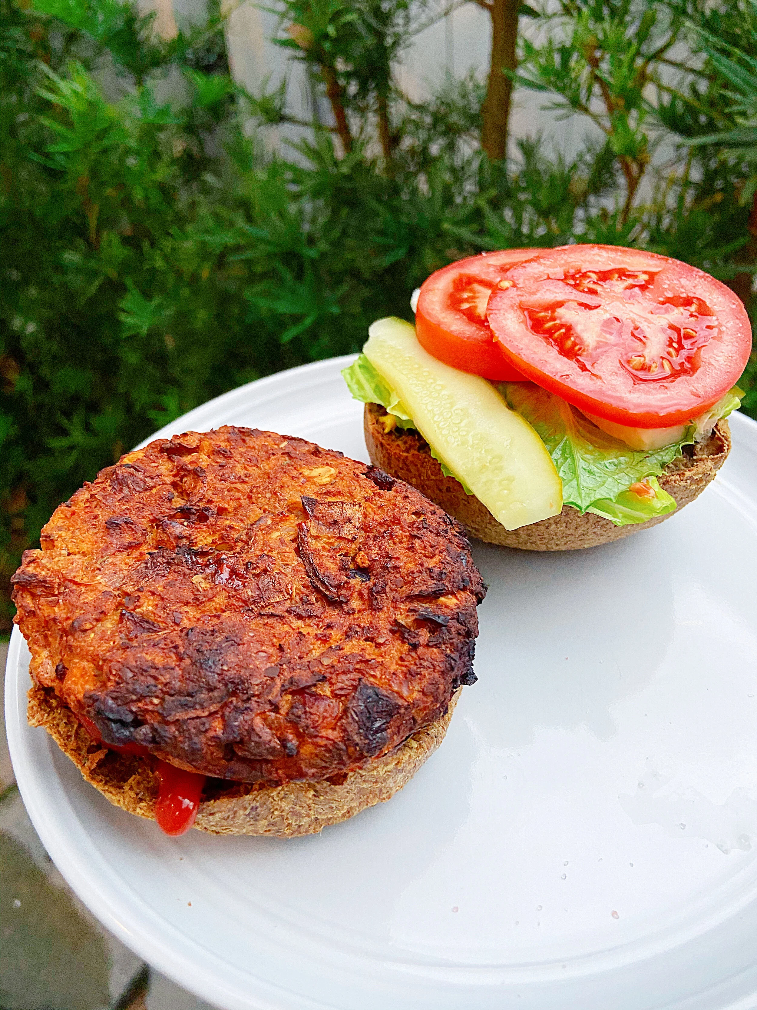 vegan gluten-free veggie burgers