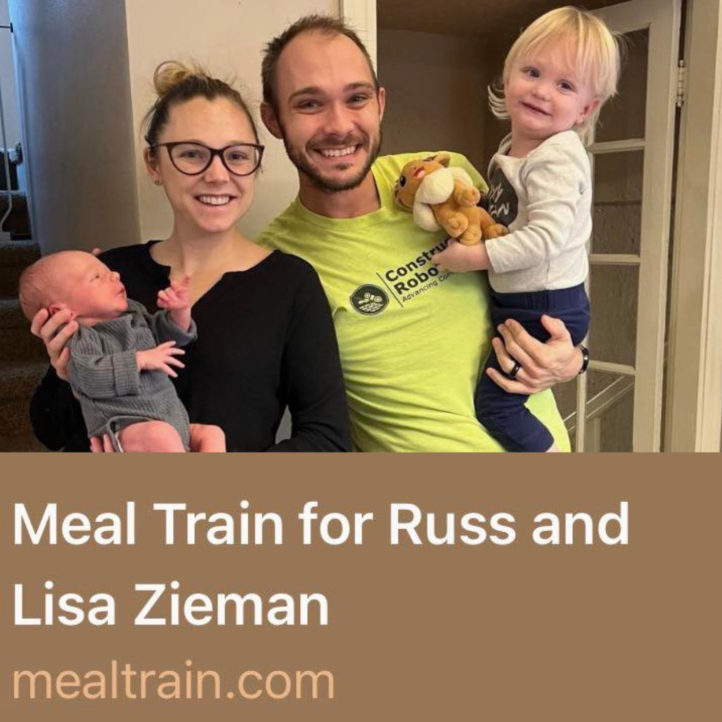 Meal Train for Russ and Lisa Zieman