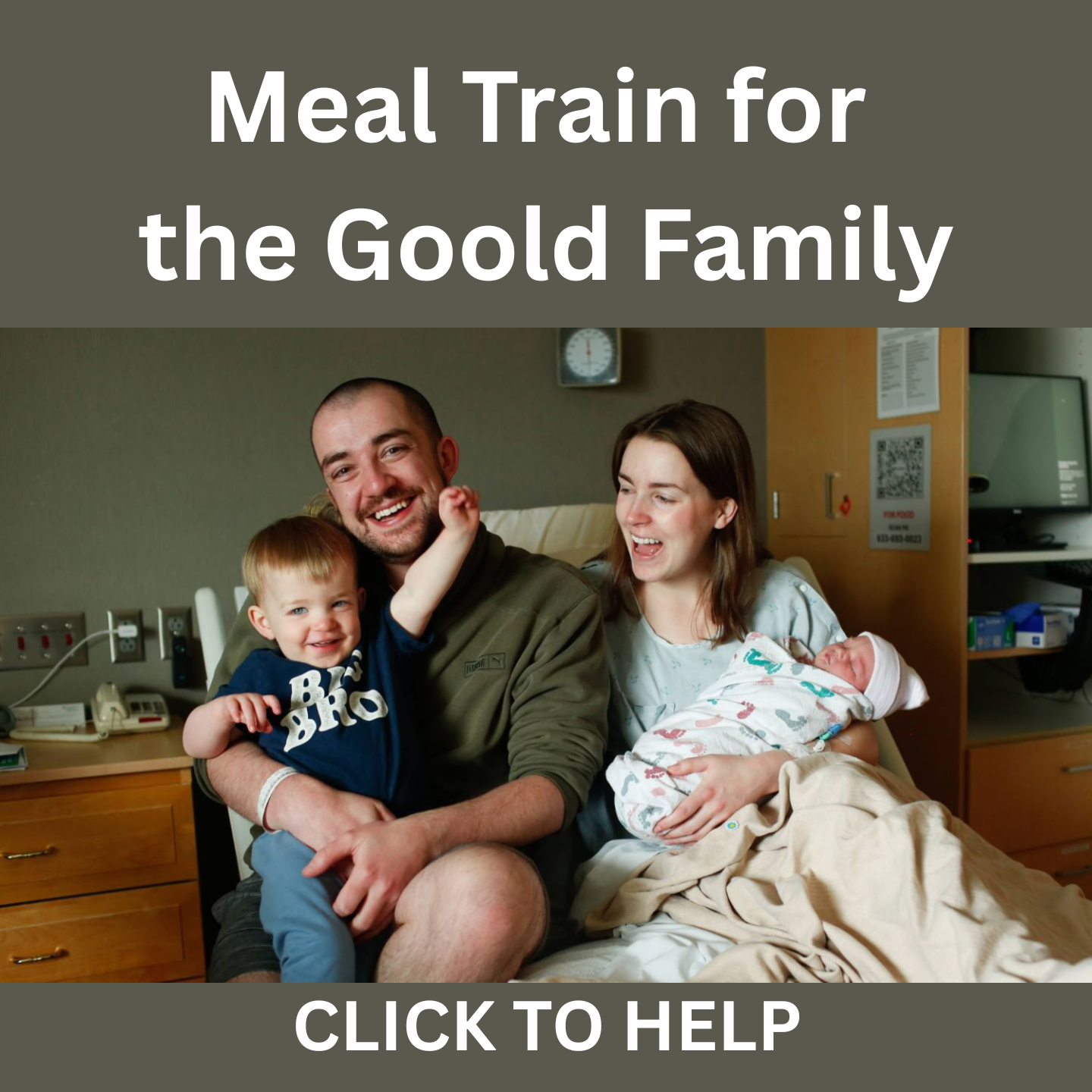 Meal Train for the Goold Family