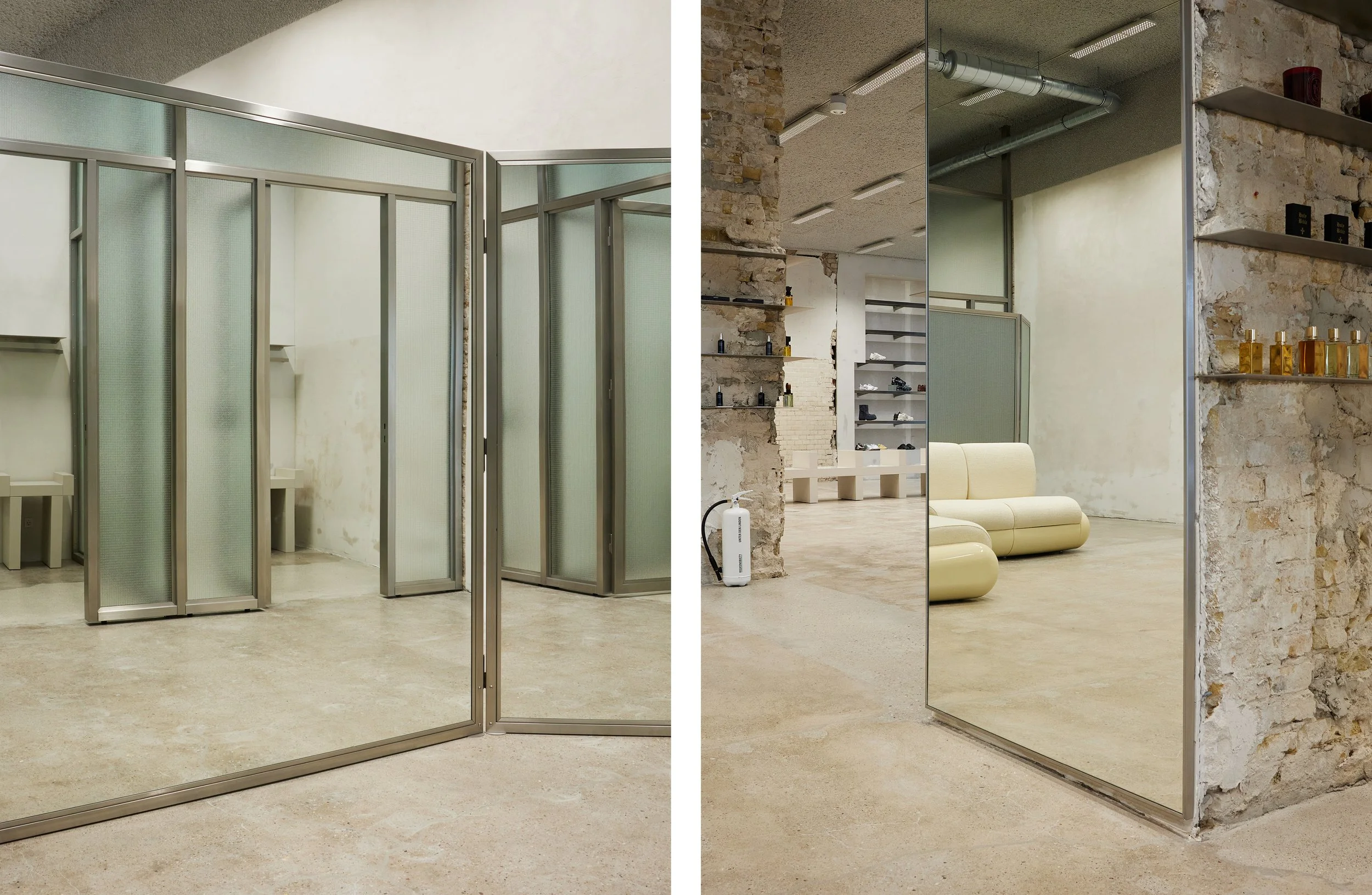 Interior photography of the Highsnobiety Store Berlin by Christoph Musiol