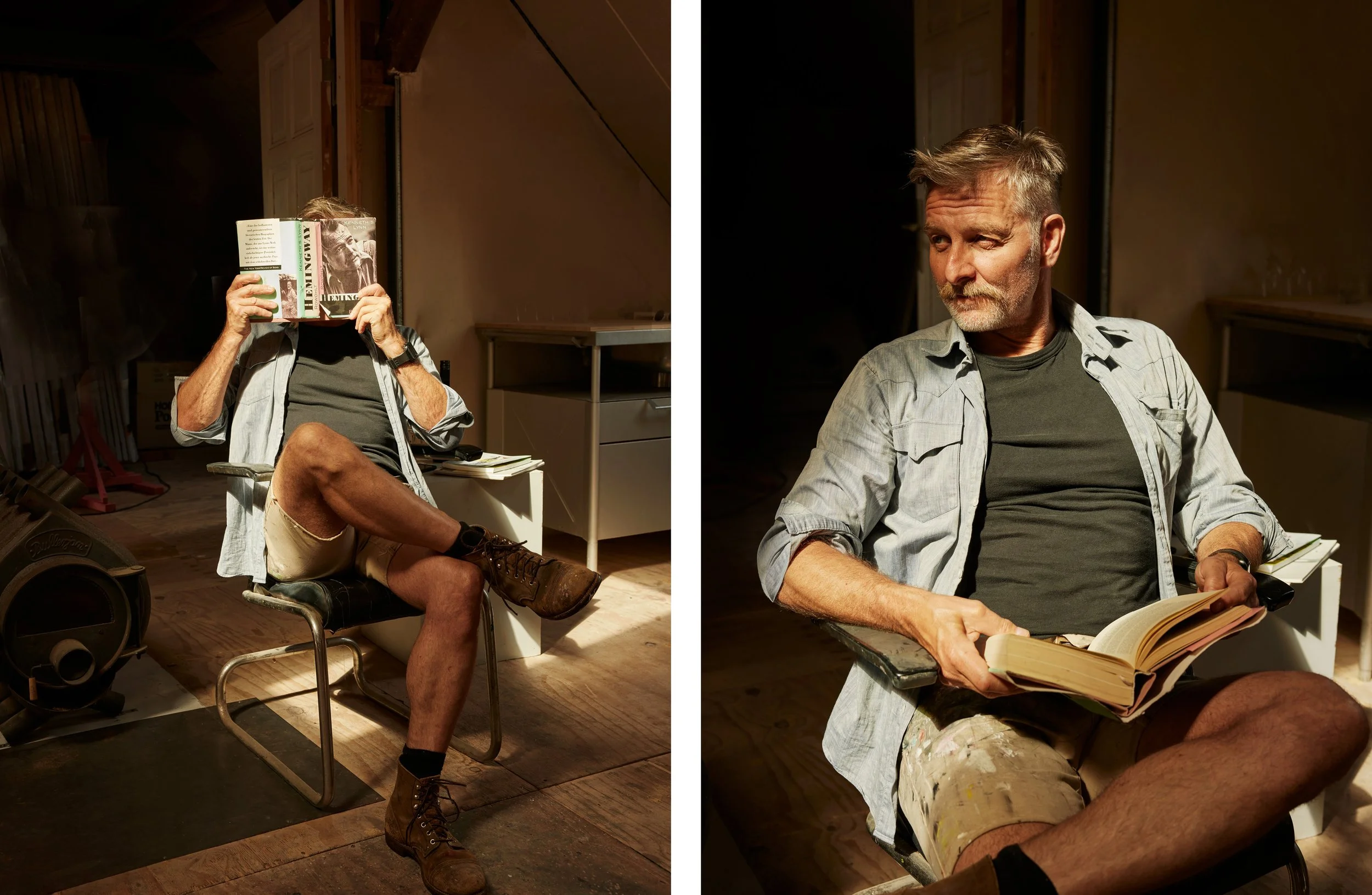 Portrait Photography Berlin | Studio Visit | Artist Matthias Zinn | Christoph Musiol Photography