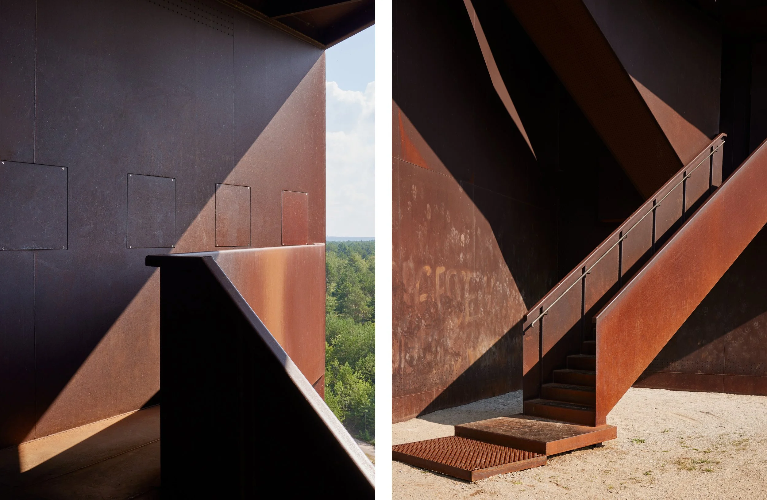 Architectural photography of Rostiger Nagel in Lausitz by Christoph Musiol